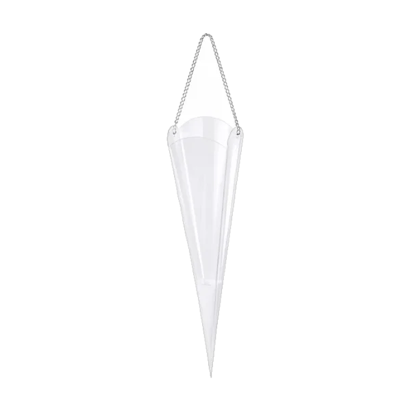 Clear Flower Cone Bag