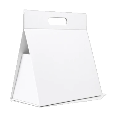 Holding Gift Box With Magnetic Handle