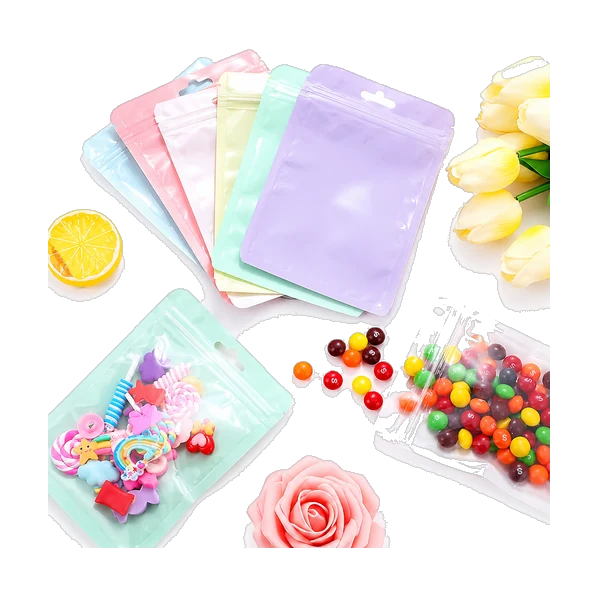 Holographic Zipper Bag