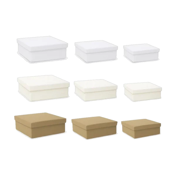 Square Box With Lid